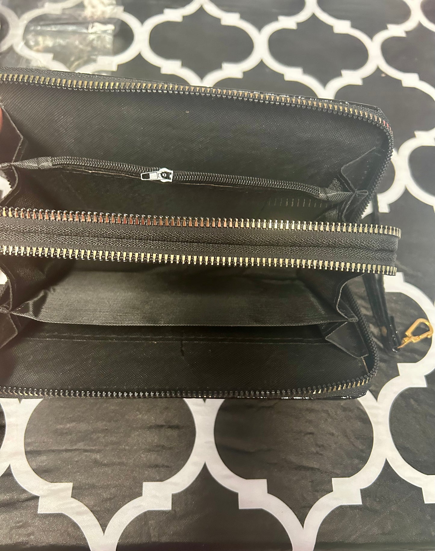 Patent Leather Wristlet