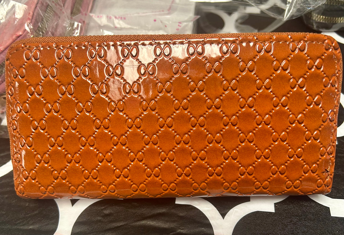 Patent Leather Wristlet