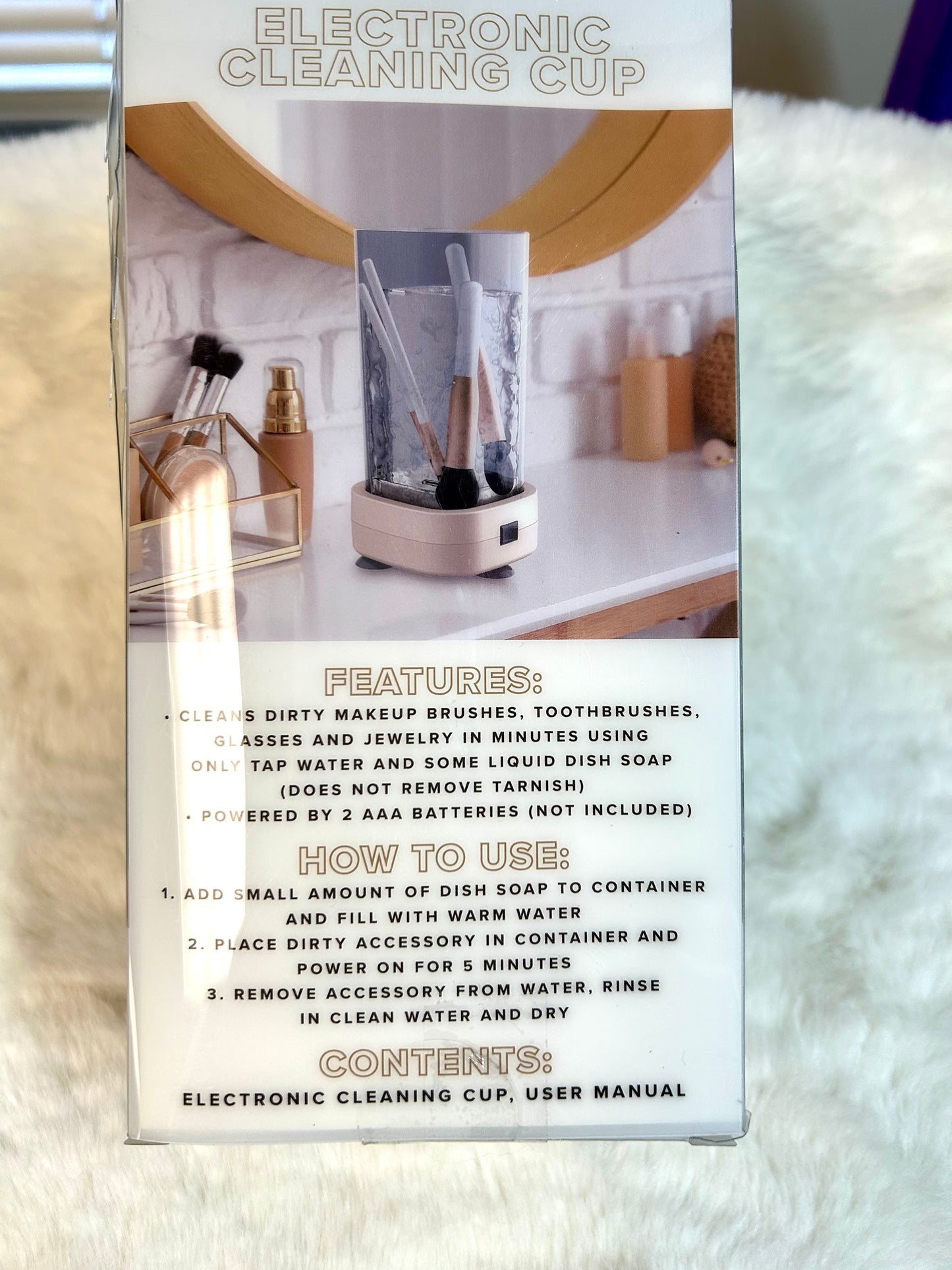 Electronic Cleaning Cup