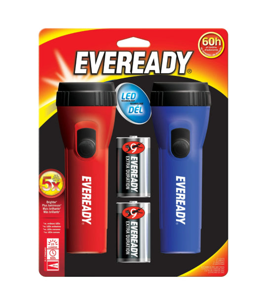 Eveready 2 Pack LED Flashlights