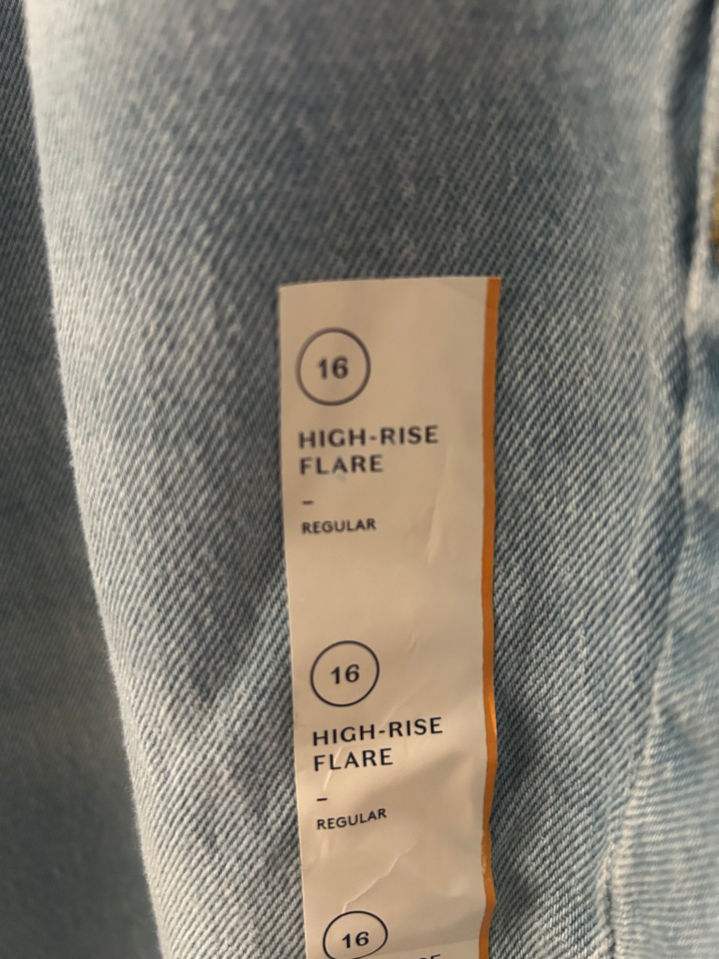High Rise Flare Jeans