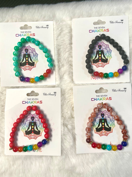 Chakra Stretch Bracelets