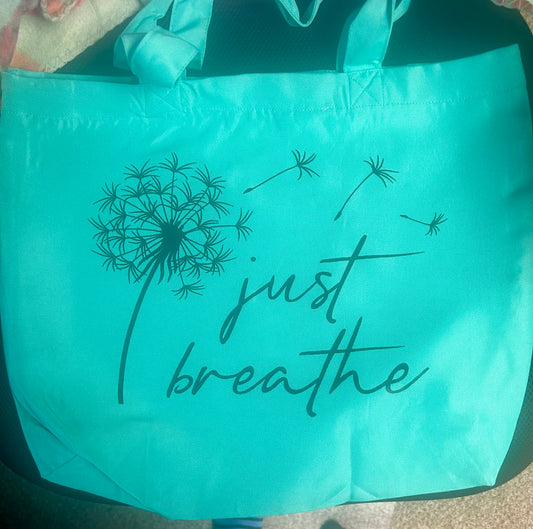 Just Breathe Tote