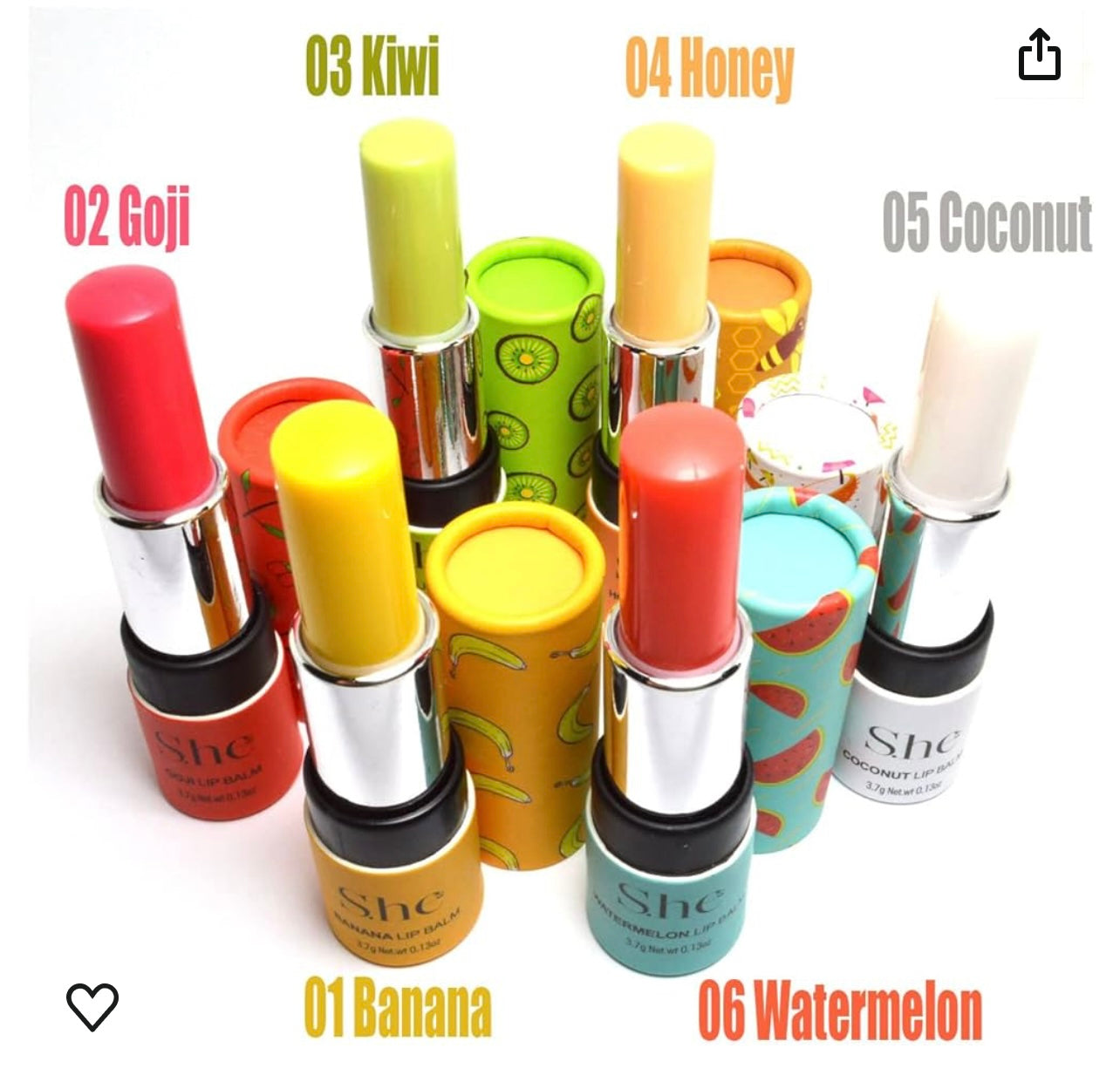 Makeup S.he Fruity Lip Balm