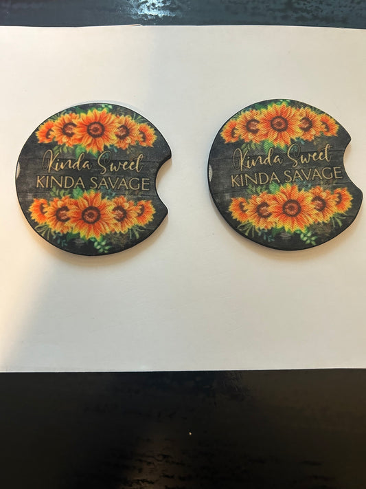 Kinda Sweet/Kinda Savage Coaster