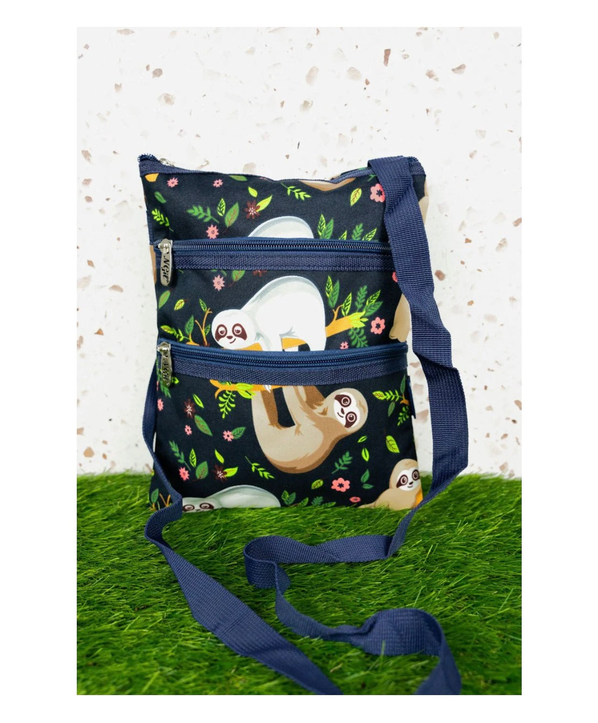 Sloth Cross Body Bag