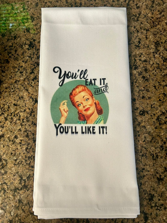 Eat It & Like It Towel