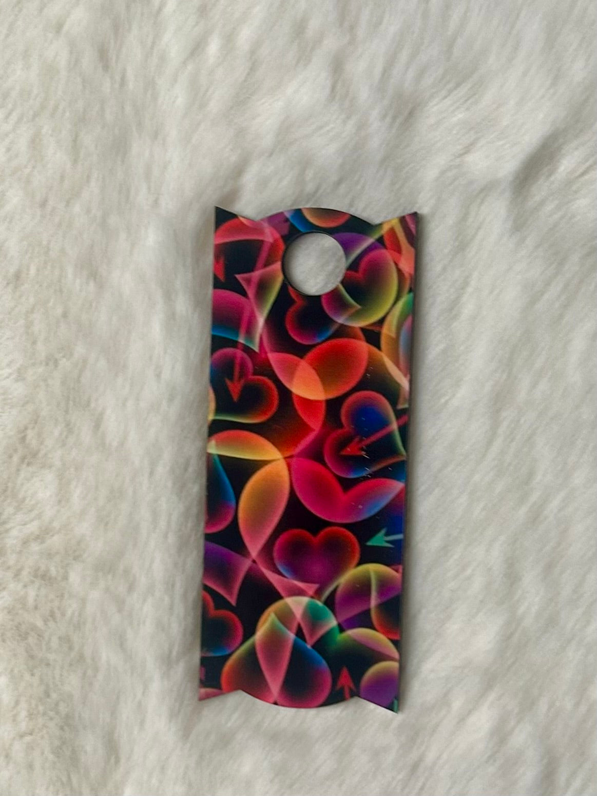 Neon Hearts Topper