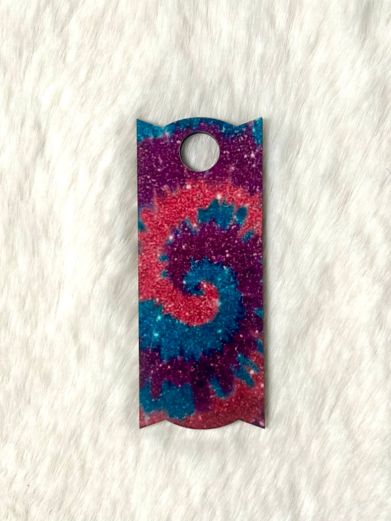 Glitter Tie Dye Topper