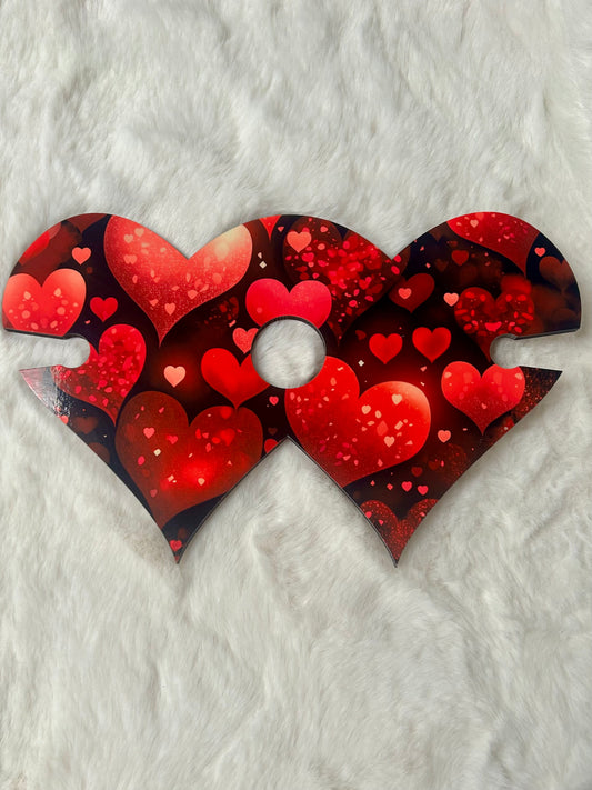 Floating Hearts Wine Caddy