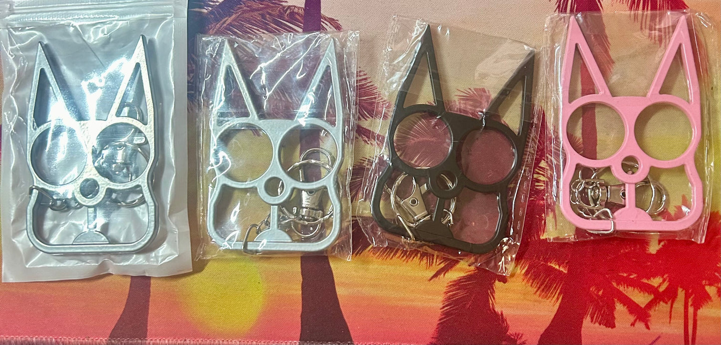 Cat Ear Knuckle Keychain