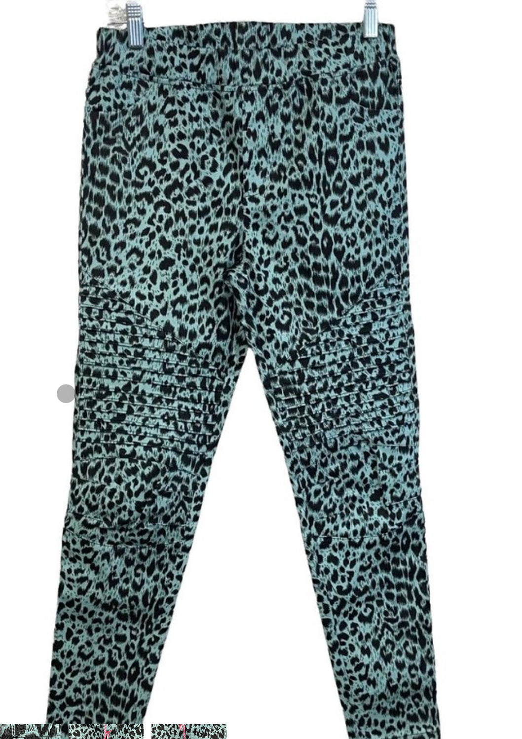 Animal Print Moto Jeggings