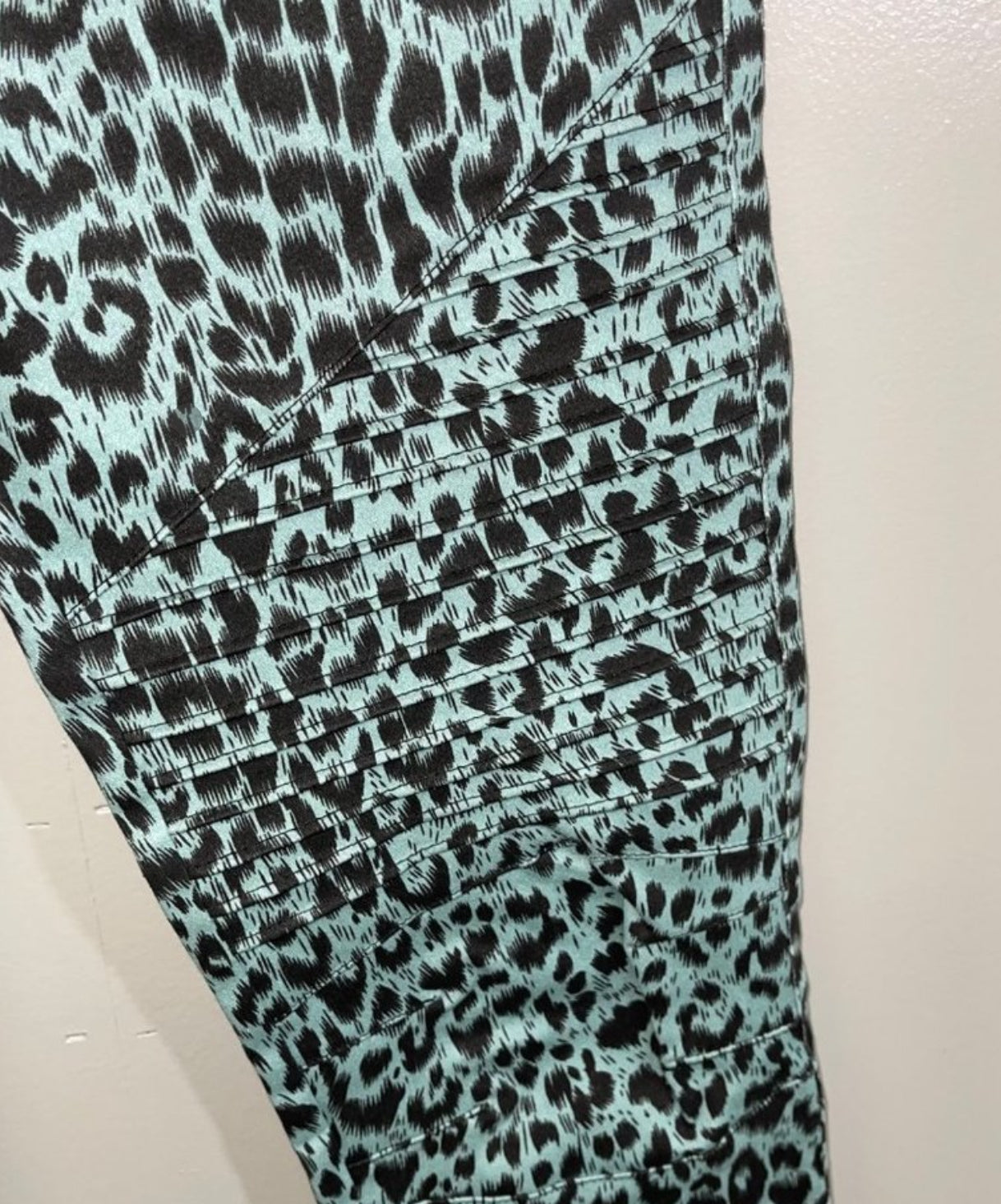 Animal Print Moto Jeggings