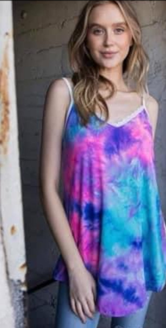 Tie Dye Tank Top