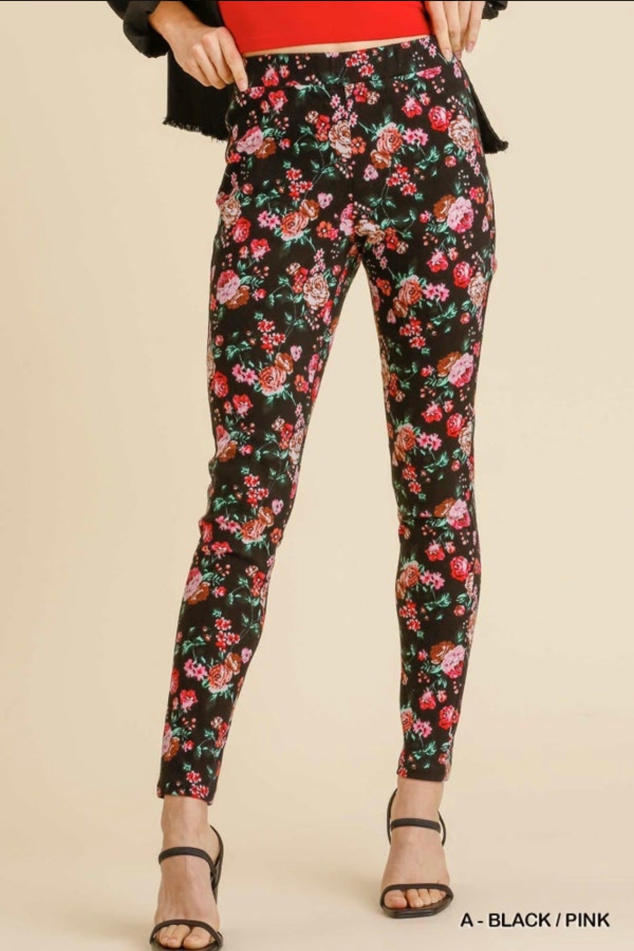 Floral Print Jeggings