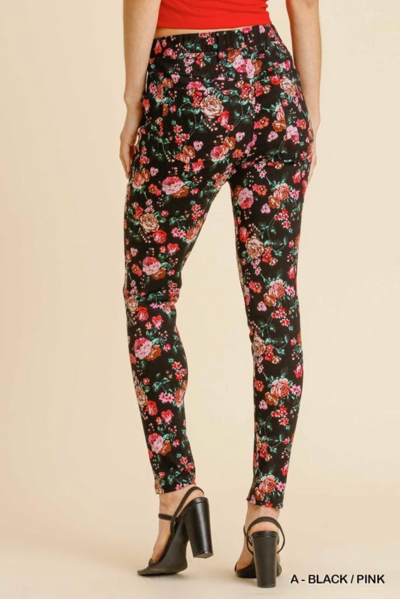 Floral Print Jeggings