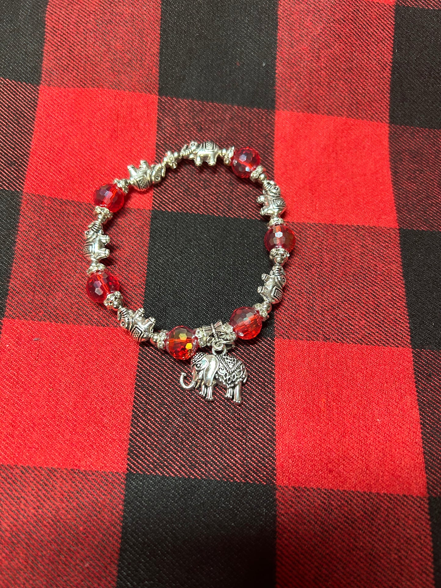 Elephant Charm Bracelet
