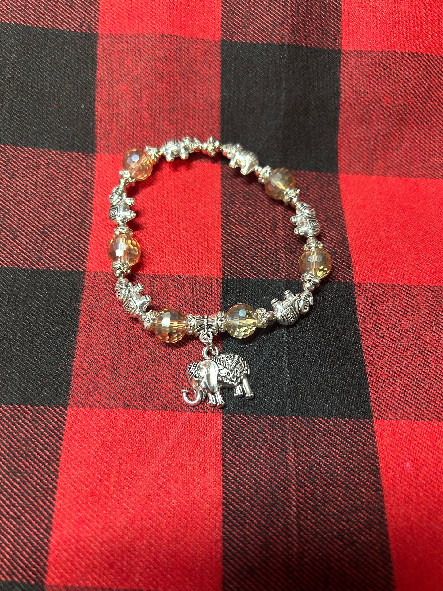 Elephant Charm Bracelet