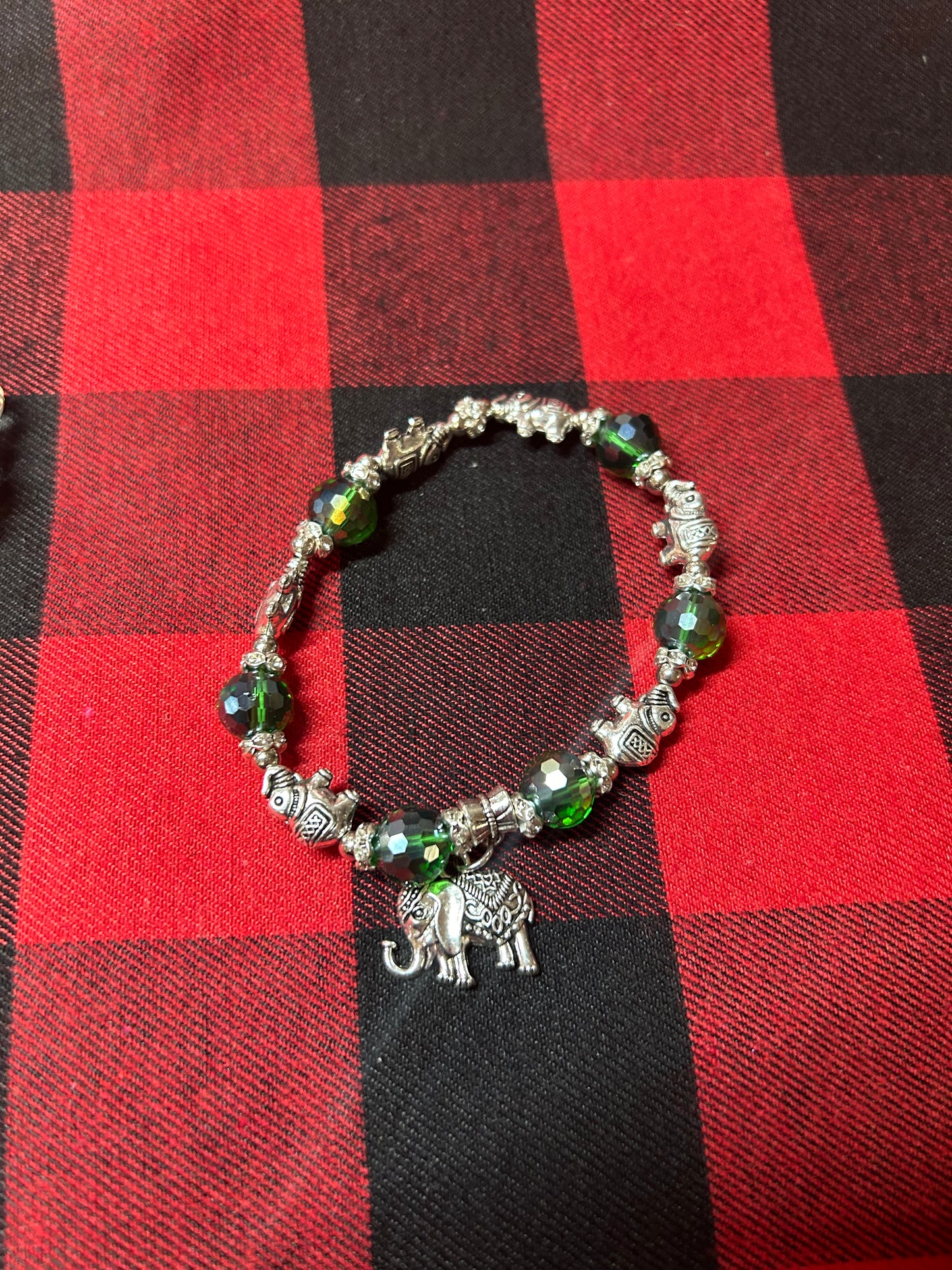 Elephant Charm Bracelet