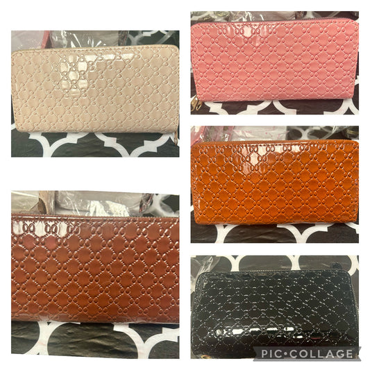 Patent Leather Wristlet