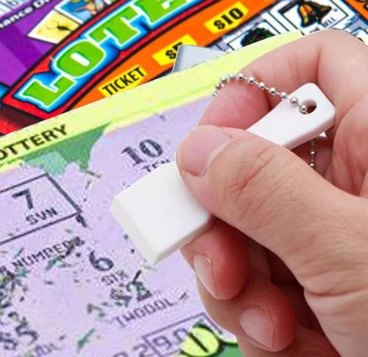Lottery Scratcher Keychain