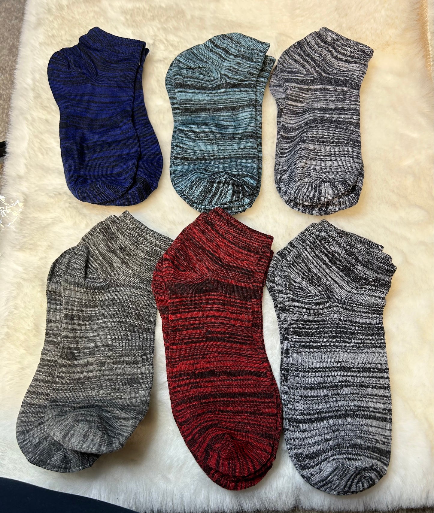 Heathered Ankle Socks
