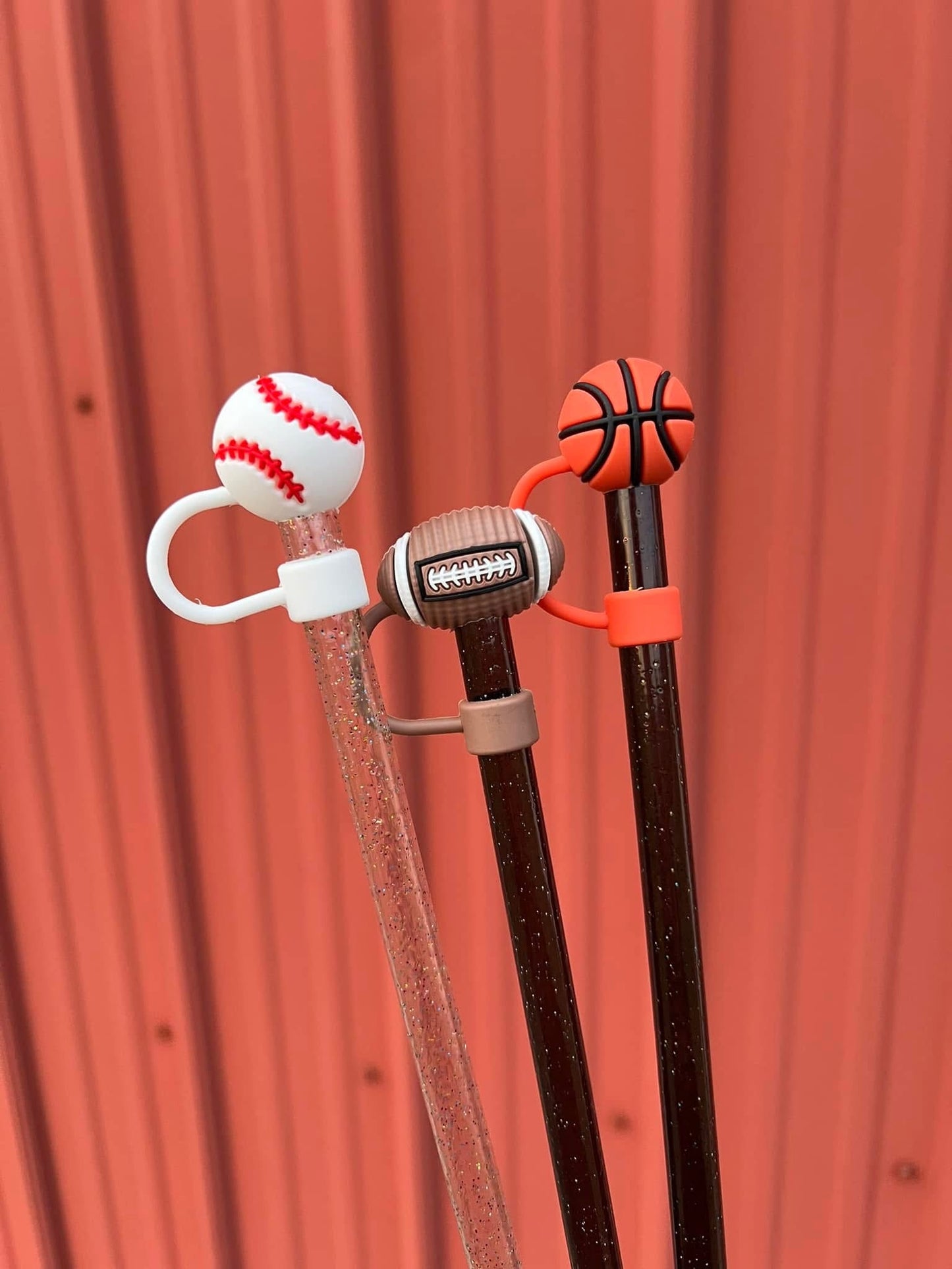 3-D Straw Toppers