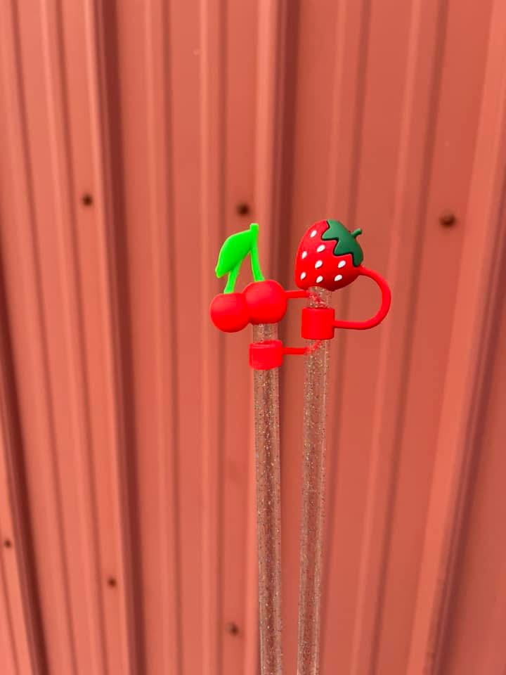 3-D Straw Toppers