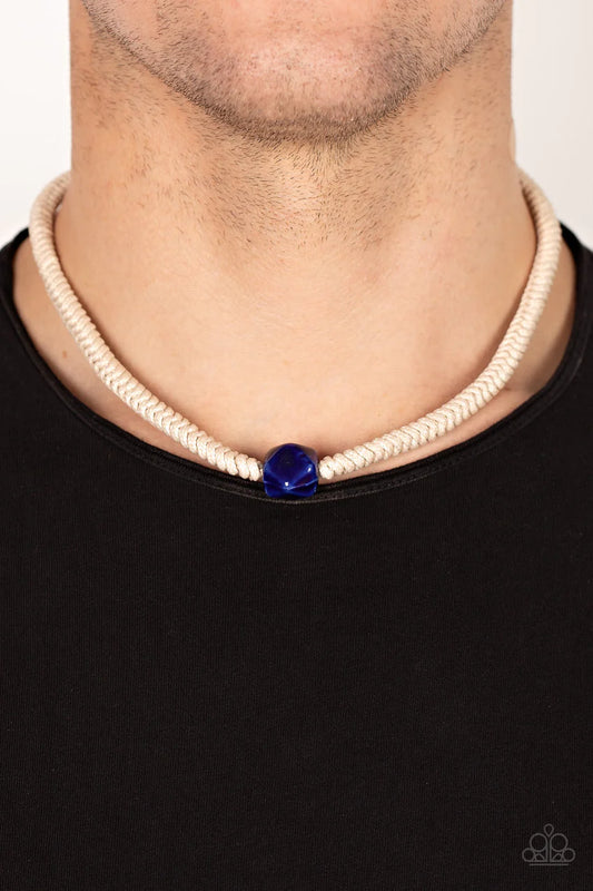 Metamorphic Marvel Blue Urban Necklace