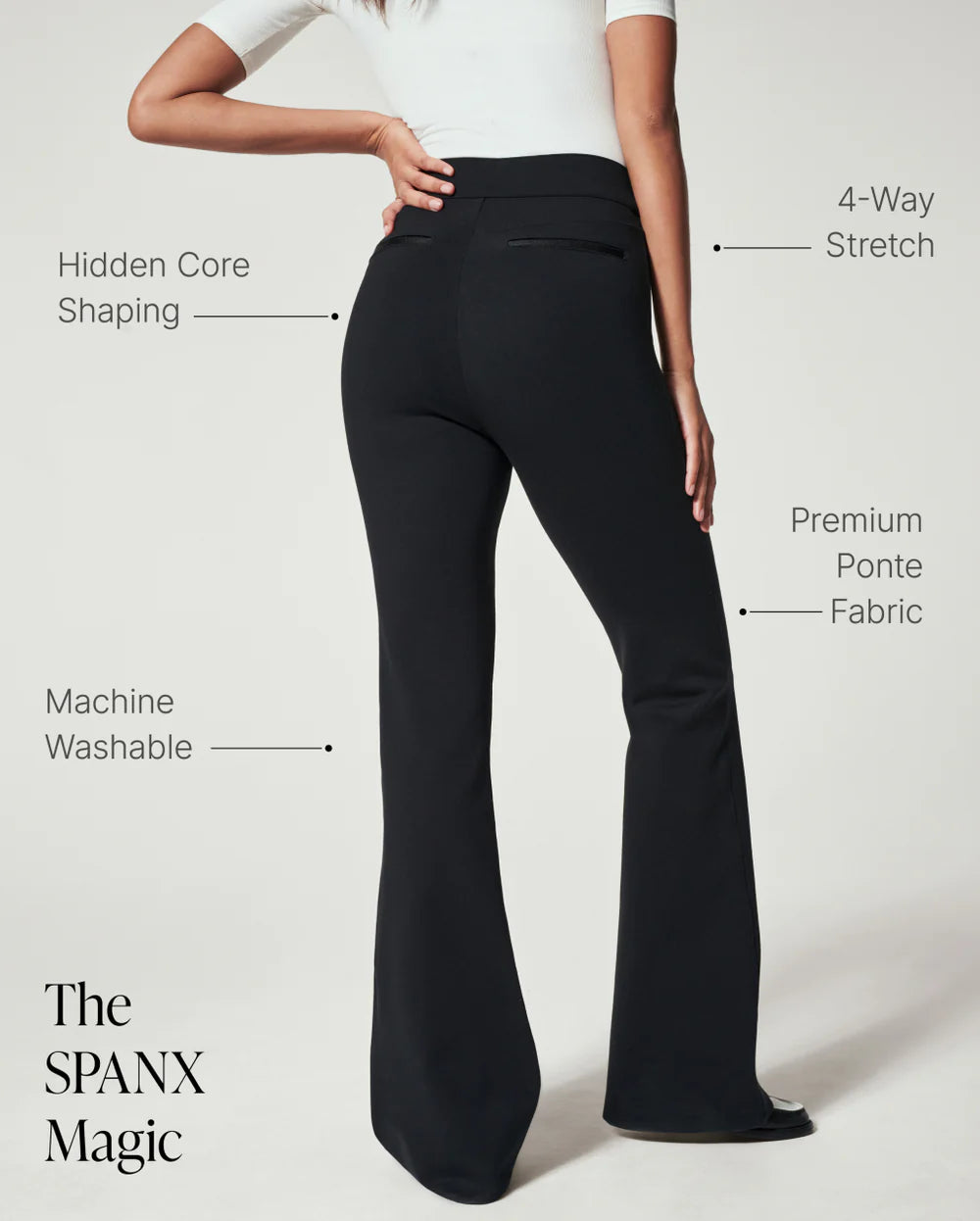 Spanx Ponte Flare Pants
