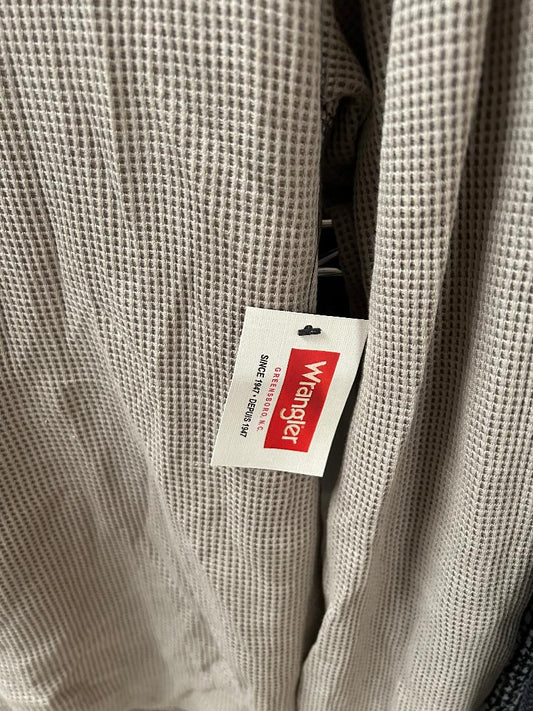 Wrangler Waffle Weave Henley